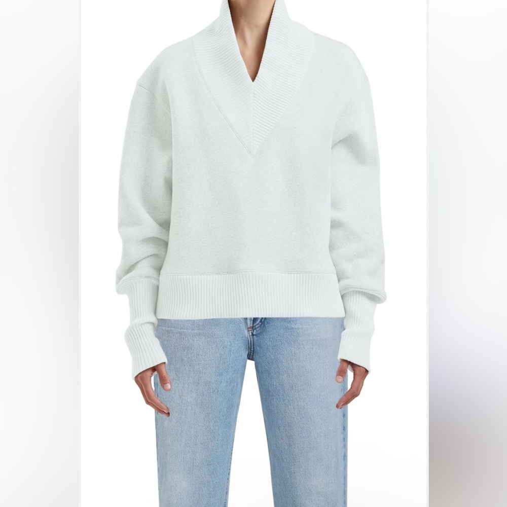 Agolde Klara v neck Sweatshirt Small